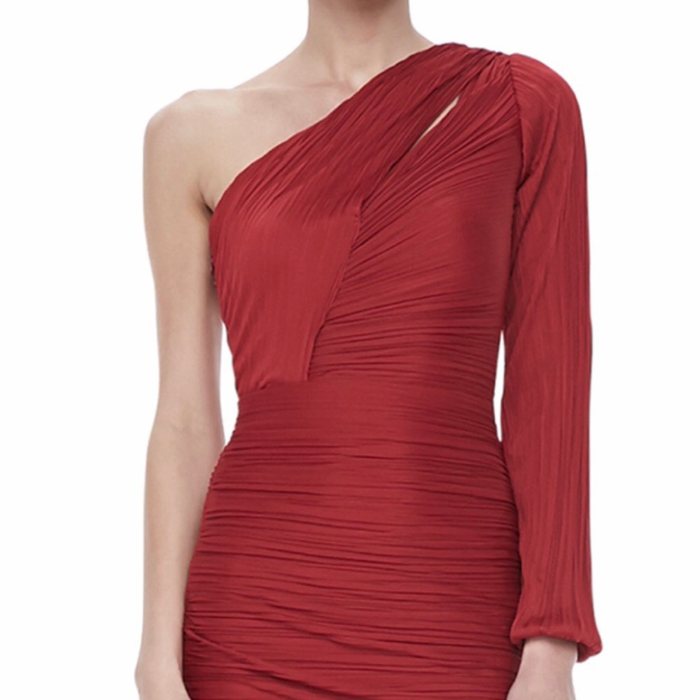 Halston Heritage Red Dress